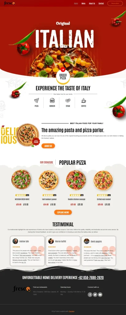 Pizza portofolio by fazmen